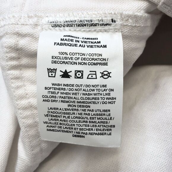 Nike Life Woven P44 Cargo Canvas Shorts White FJ7137-030 Men’s Size 34 - Picture 8 of 8